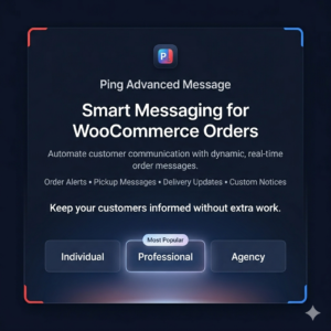 Ping Advanced Message