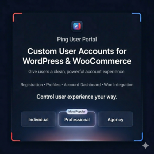 Ping User Portal